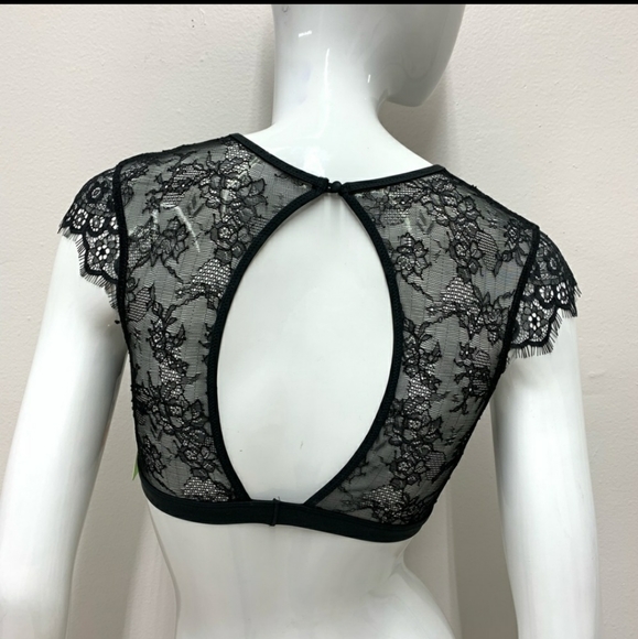 RELISTED Sam Edelman black lace bralette top - Picture 7 of 7